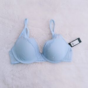 TOMMY HILFIGER HIGH APEX UNDER WIRE MESH BRA SIZE 36C